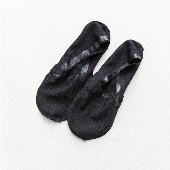 4 Pairs Women Lace Ankle No Show Socks - Picture 8 of 8